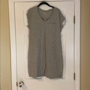 Gap gray Easy Tee dress